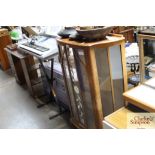 A 1920's / 30's display cabinet