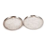 A pair of Keswick Firth Staybright circular pin di