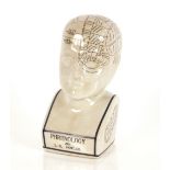 A phrenology head