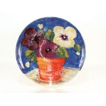 A 20th Century brightly coloured Italian pottery c