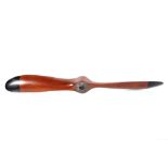 A decorative wood propeller, 98cm