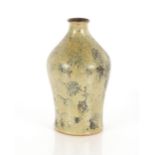 A mid-Century Julian Stair bottle vase, decorated