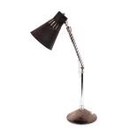 A vintage angle poise type lamp