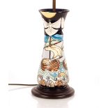 A Moorcroft "Winds of Change" baluster table lamp,