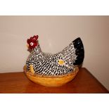 An Emma Bridgwater hen egg crock