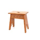 A light oak Old Charm stool
