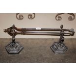 A pair of late 19th Century cast iron implement re