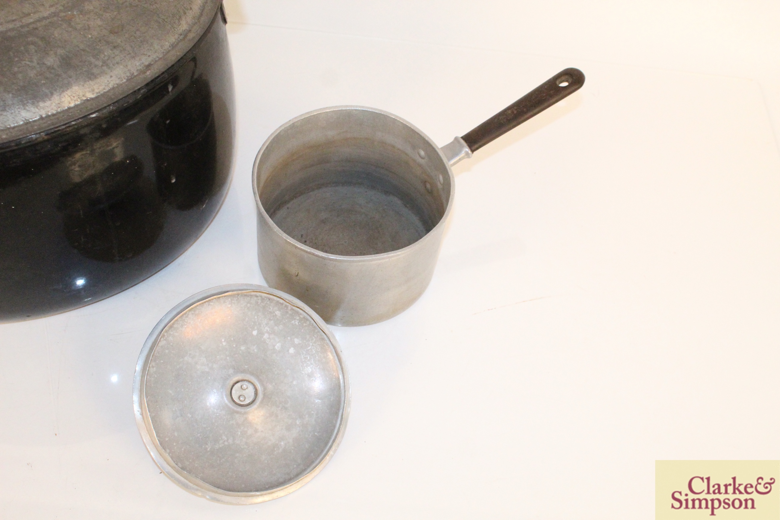 A Judge ware metal cooking pot with swing handle - Image 7 of 8