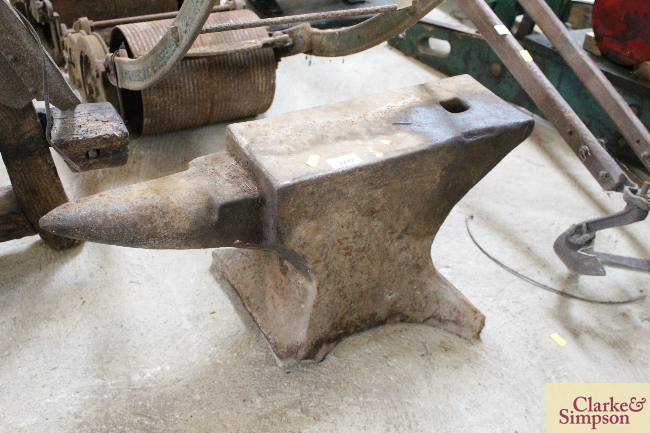 An anvil