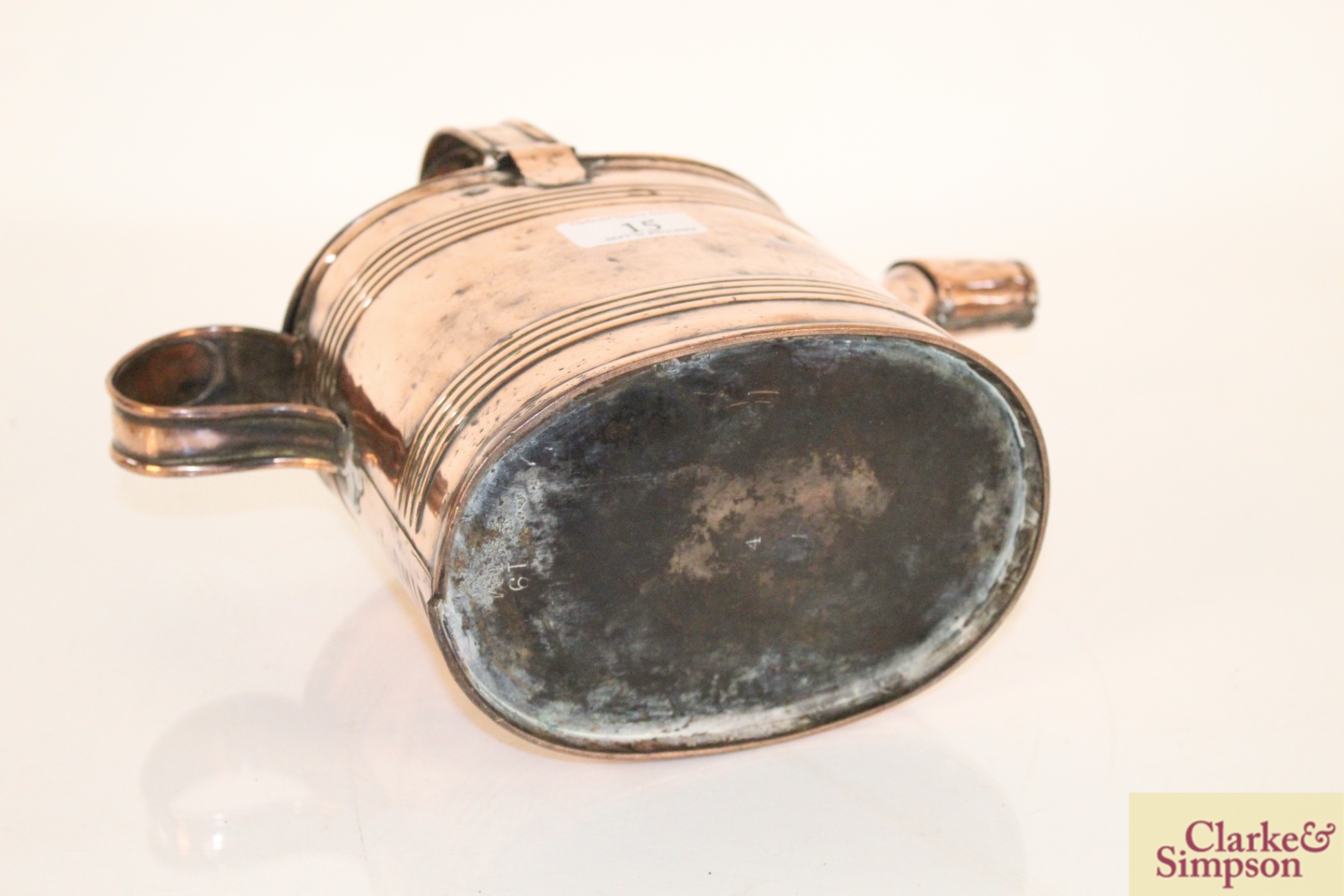 An antique copper Country House watering can - Image 4 of 5