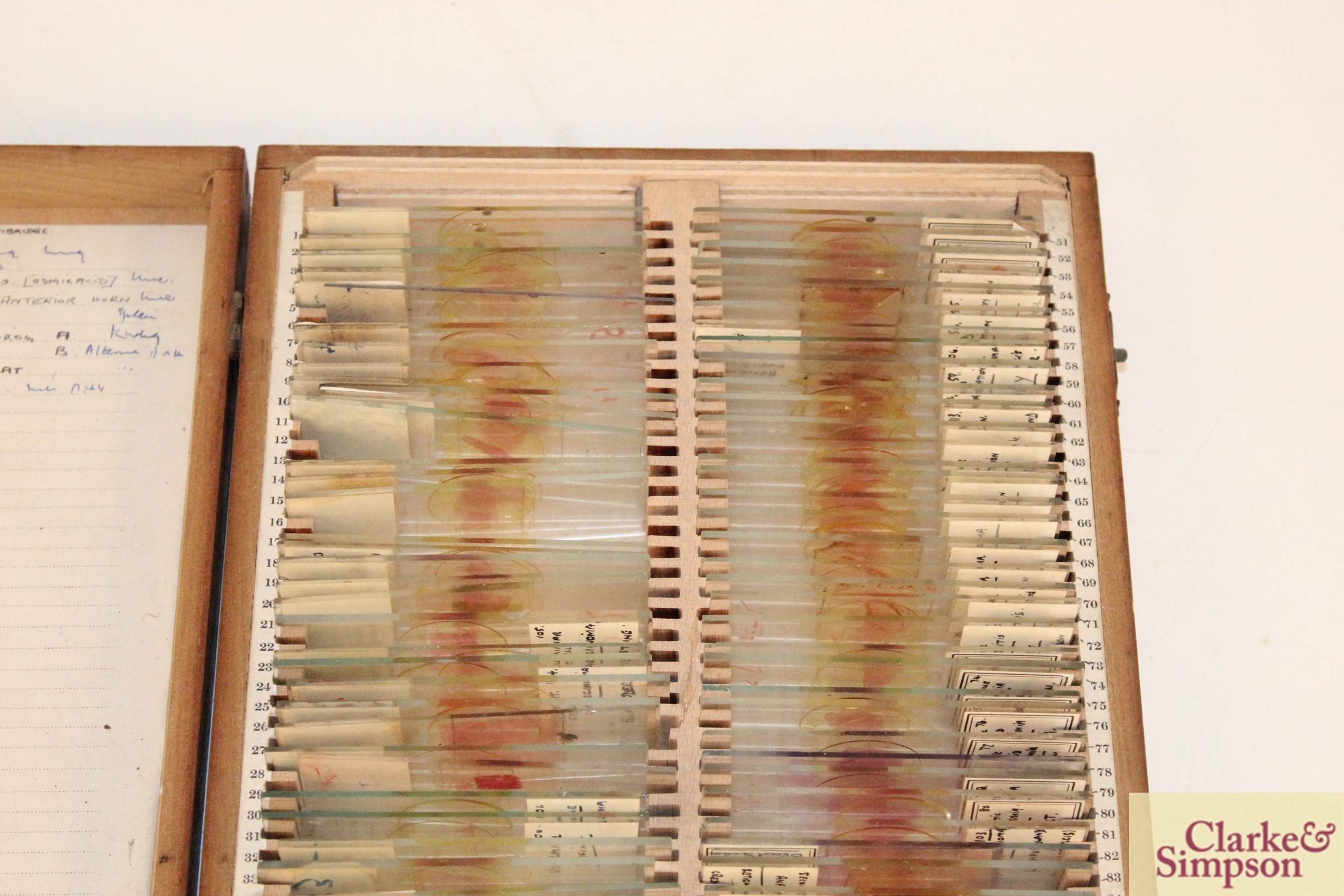 Three boxes of medical slides - Image 5 of 14