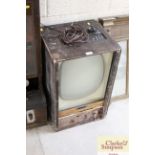 A vintage television AF