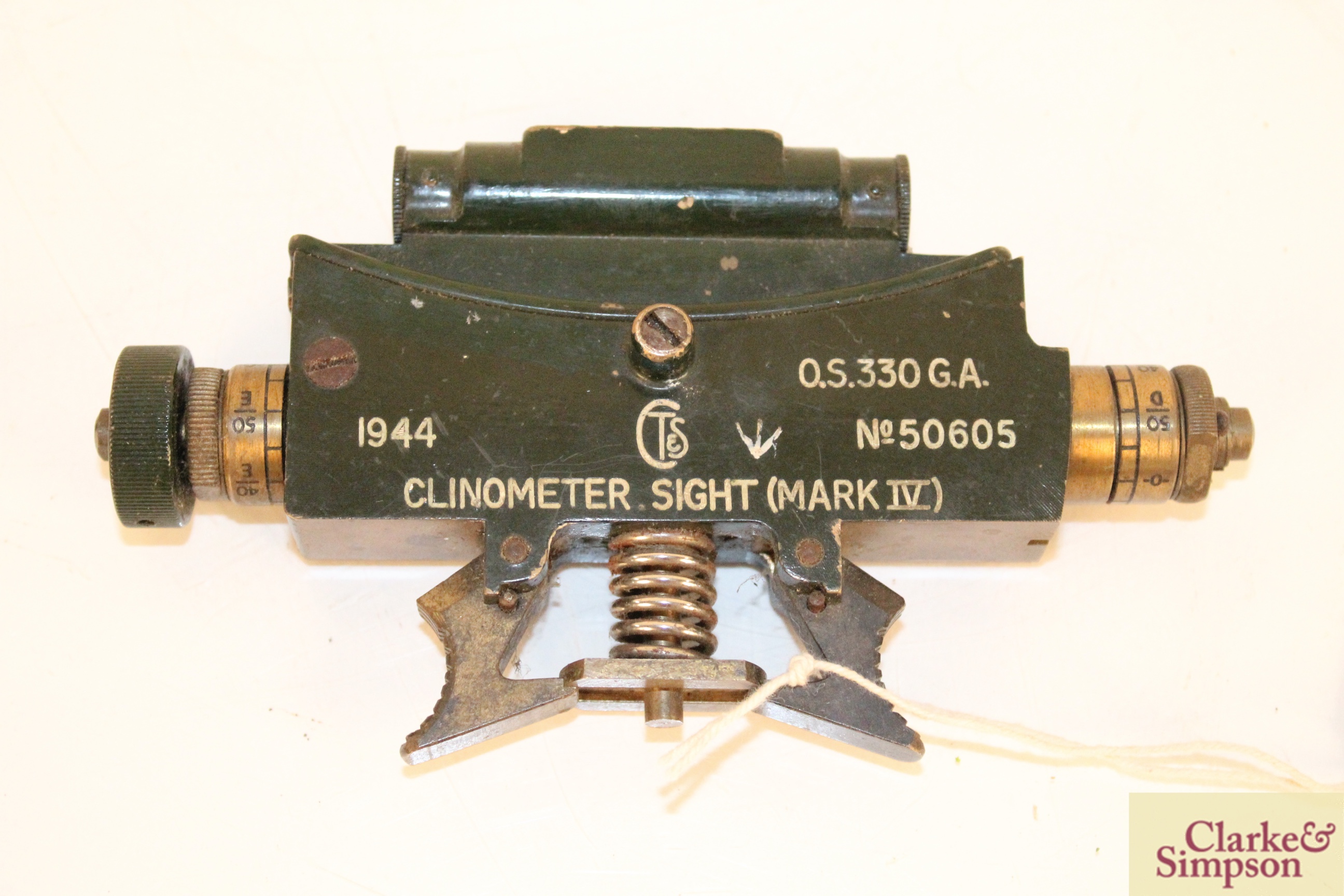 A WW2 1944 Clinometer sight (Mk4) - Image 4 of 5
