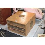 A WF Super Simili set of Ciseaux reel drawers