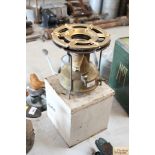 A vintage Primus stove in metal box