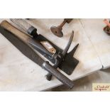 Three slater's tools, including a good slater's stra