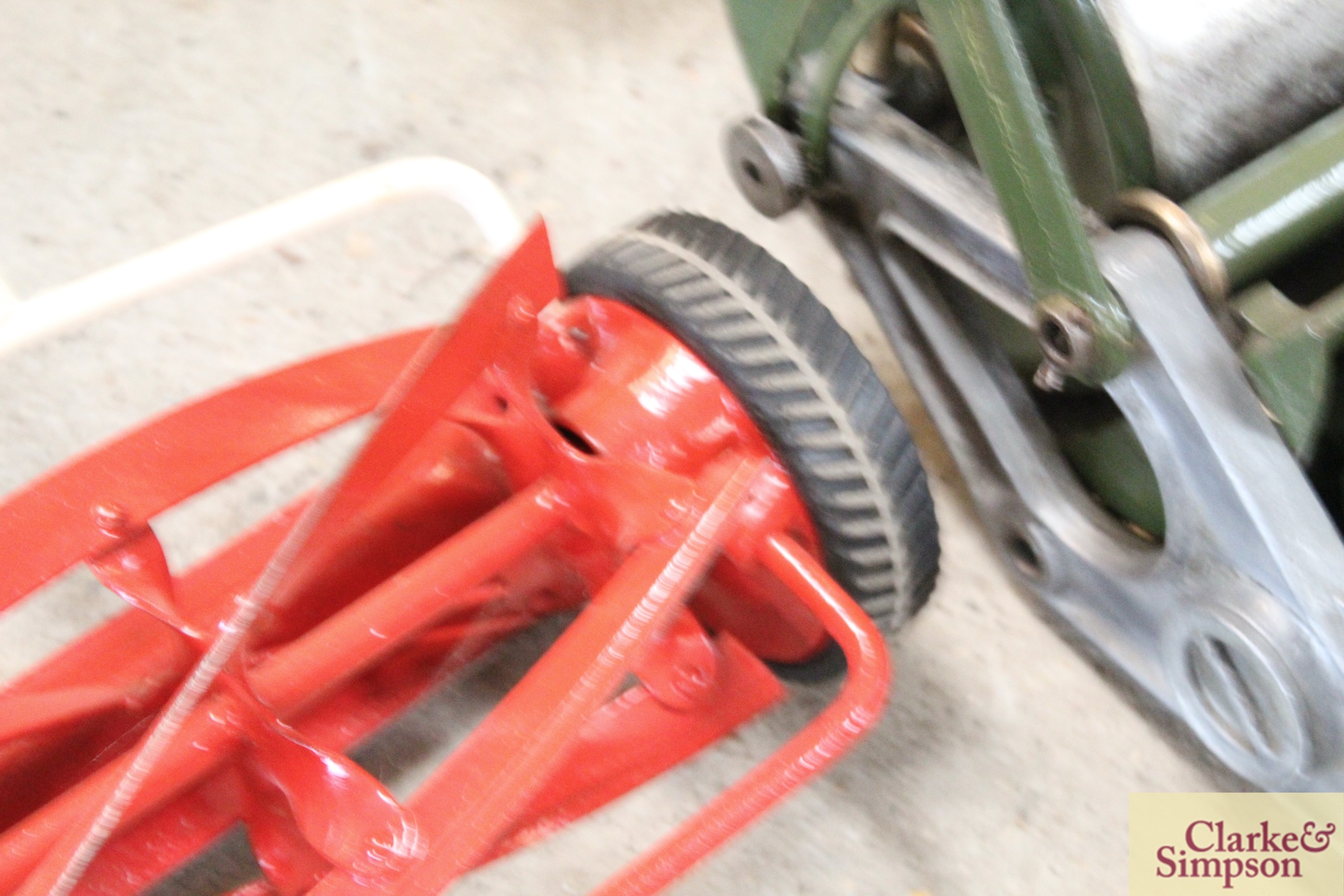 A Husqvarna Dux Minor 1950's/60's push mower - Image 5 of 13