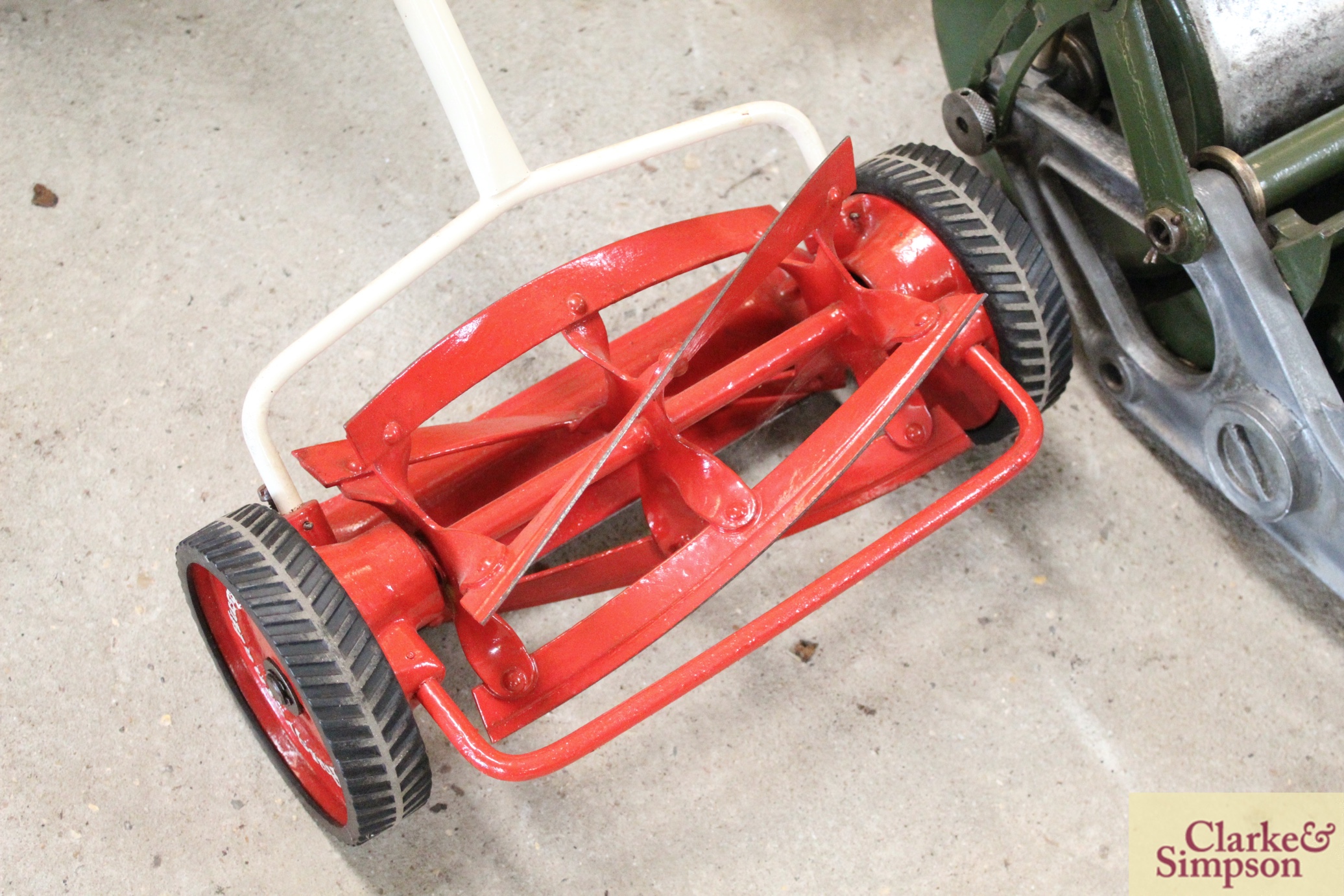 A Husqvarna Dux Minor 1950's/60's push mower - Image 2 of 13