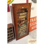 A James Purdy & Sons gunsmiths cabinet with adjust