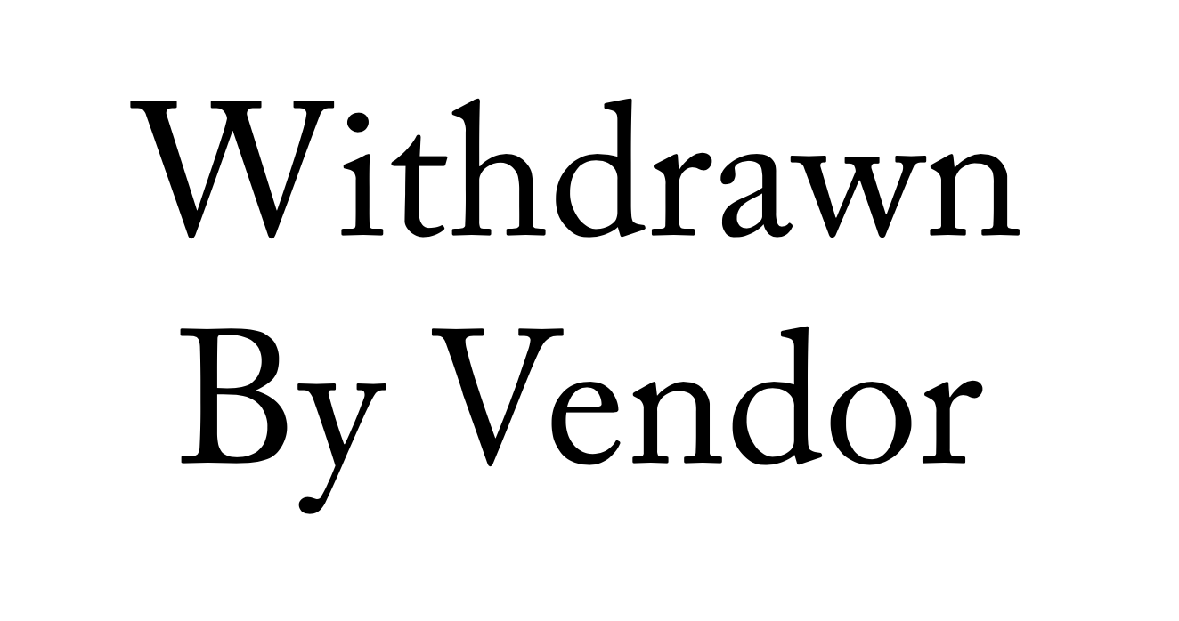 ** WITHDRAWN BY VENDOR ** Mini 1000. Registration FNG 952K. Date of first re