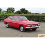 Ford Capri MK1 1300. Registration XBJ 188G. Date o