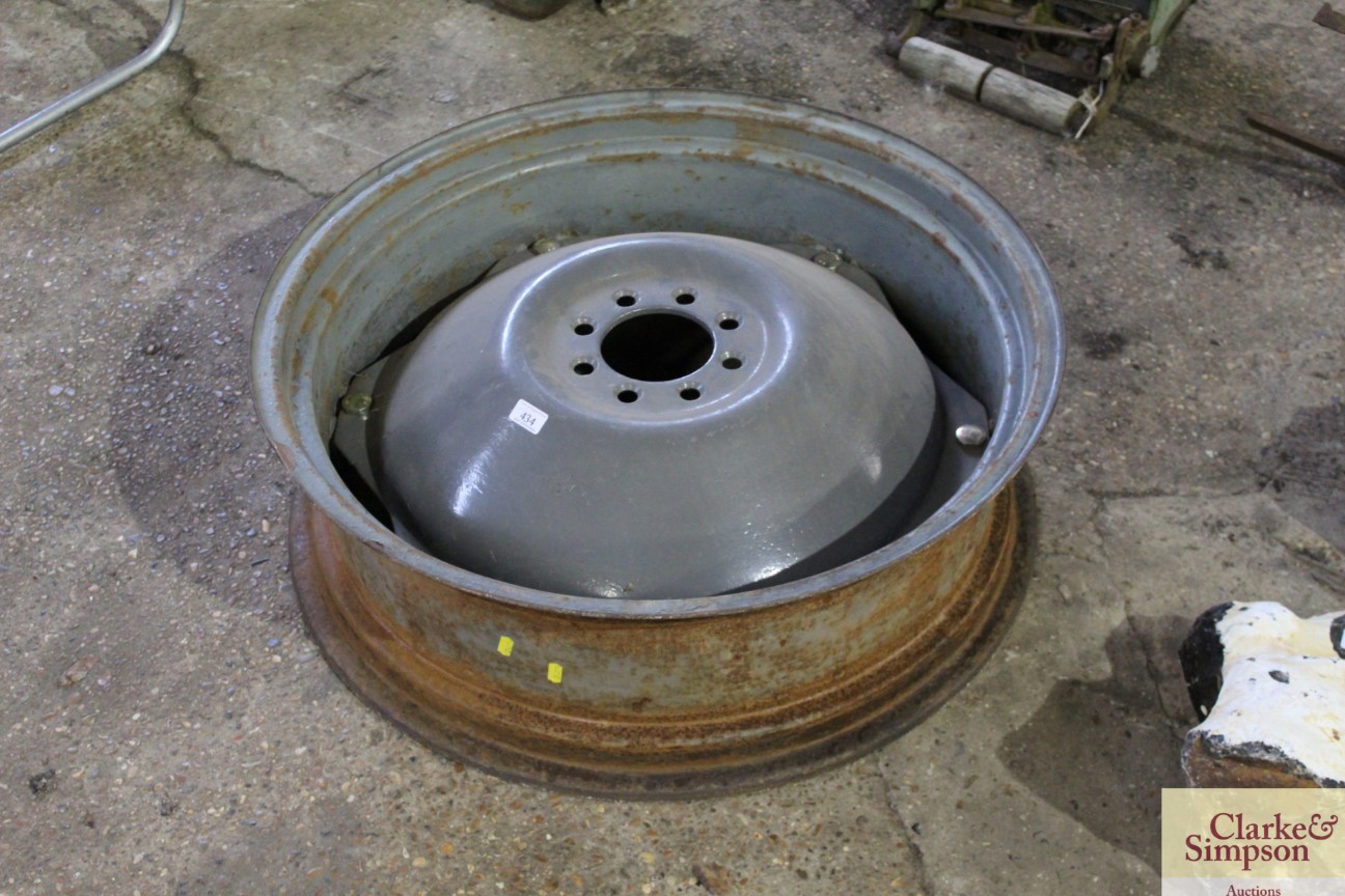 A rear wheel rim from a Massey Ferguson 35 - Image 2 of 4