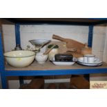 A collection of various kitchenalia to include ena