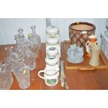 A set of Taunton Vale storage jars and a jug toget