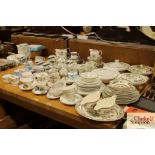 A large quantity of various decorative tea and din