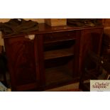 A Victorian mahogany sideboard