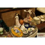 A quantity of various decorative china including f