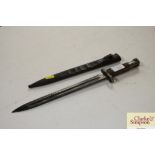 A vintage bayonet