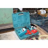 A Mosta cordless drill in fitted case