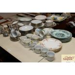 A quantity of various dinnerware and teaware to in
