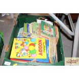 A box of various children's books mostly by 'Enid