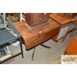 A 19th Century mahogany pedestal supper table