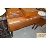 A Victorian mahogany Pembroke table