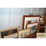 A quantity of various pictures and prints to inclu