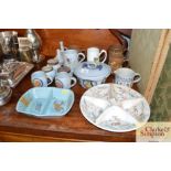 A quantity of various pottery tea, dinnerware and