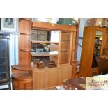 A Turnridge of London teak display cabinet