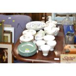 A collection of miscellaneous tea and dinner ware