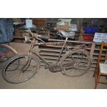 A gent's vintage bike