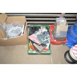 Two boxes containing various plumbers fittings and