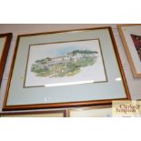 Graham Byfield pencil signed study "The Old Farm n