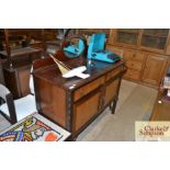 A 1920's/30's walnut mirror back sideboard