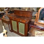 A 19th Century rosewood chiffonier