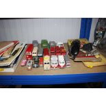 A quantity of die-cast vehicles to include Dinky,
