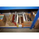 Three boxes of picture frames