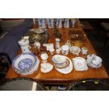 A quantity of miscellaneous china to include Crown