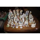 A quantity of various decorative ornaments to incl